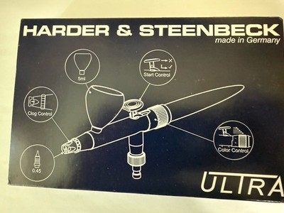 Harder & Steenbeck Airbrush   ULTRA 2024 I German-Engineered Dual Action Airbrus