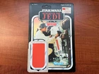 Vintage Kenner Star Wars Figure Card ROTJ 77 Back Cardback R5 D4