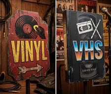VINYL 12 and  VHS Lists