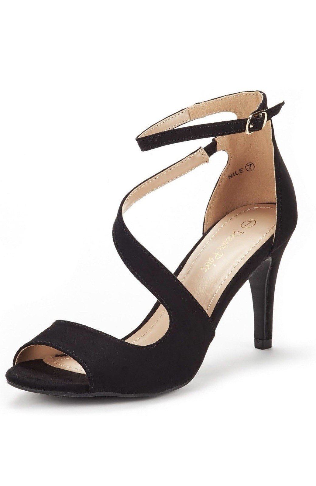 APL COPPIA DA SOGNO sandali donna NILE moda stiletto punta aperta tacco a pompa misura 8 5