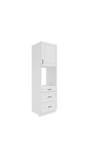 Küchen Backofen Hochschrank 60 Stilo Weiss K...