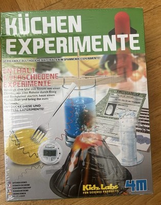 KidzLabs Experimentierkasten Küchen-Experimente 68154 für Kinder ab 8 Jahren Neu