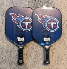 New Pair of NFL x Wilson Fierce Team 13 Pickleball Paddles Tennessee Titans