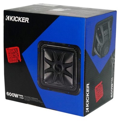 KICKER TL7S102 - Sistema Bass Reflex Compatto Con Subwoofer 25 Cm (10") 1200 Watt MAX - 2