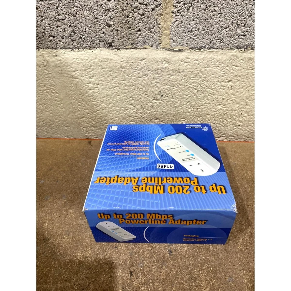 Comtrend 301104-092 Powerline Ethernet Adapter White 200Mbps with Noise Filter - Image 4 of 4