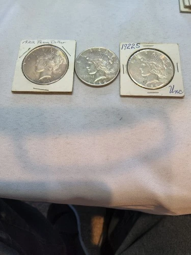 Peace 1922 PDS Silver Dollar Coin US Liberty Peace Dollar 90% Silver L2