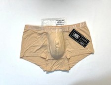 Calzoncillo boxer deportivo Andrew Christian talla mediana mezcla bambú/trunks - arena