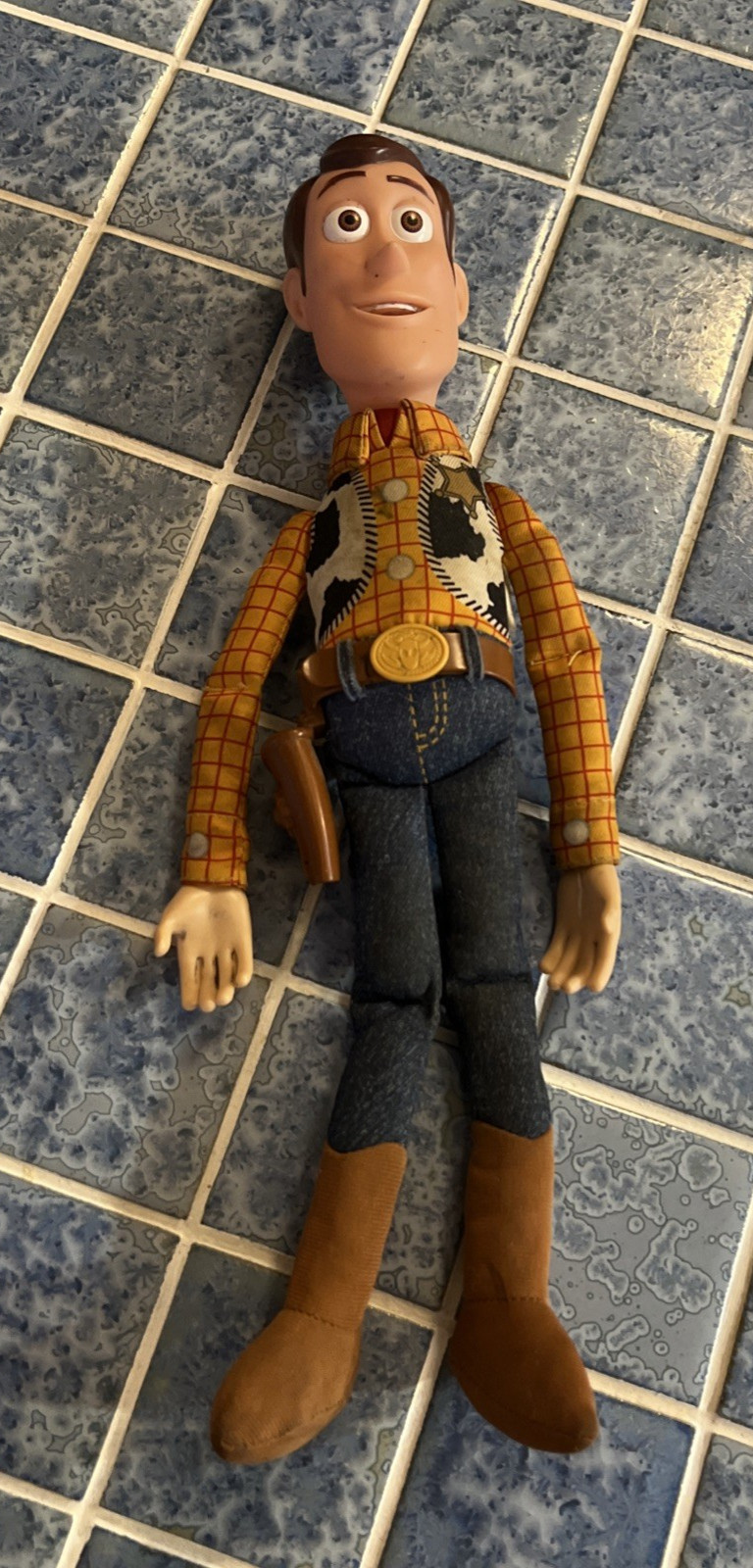 Toy Story 4 Soft And Huggable Woody Doll Movie Accurate Vinyl Head Soft Body
