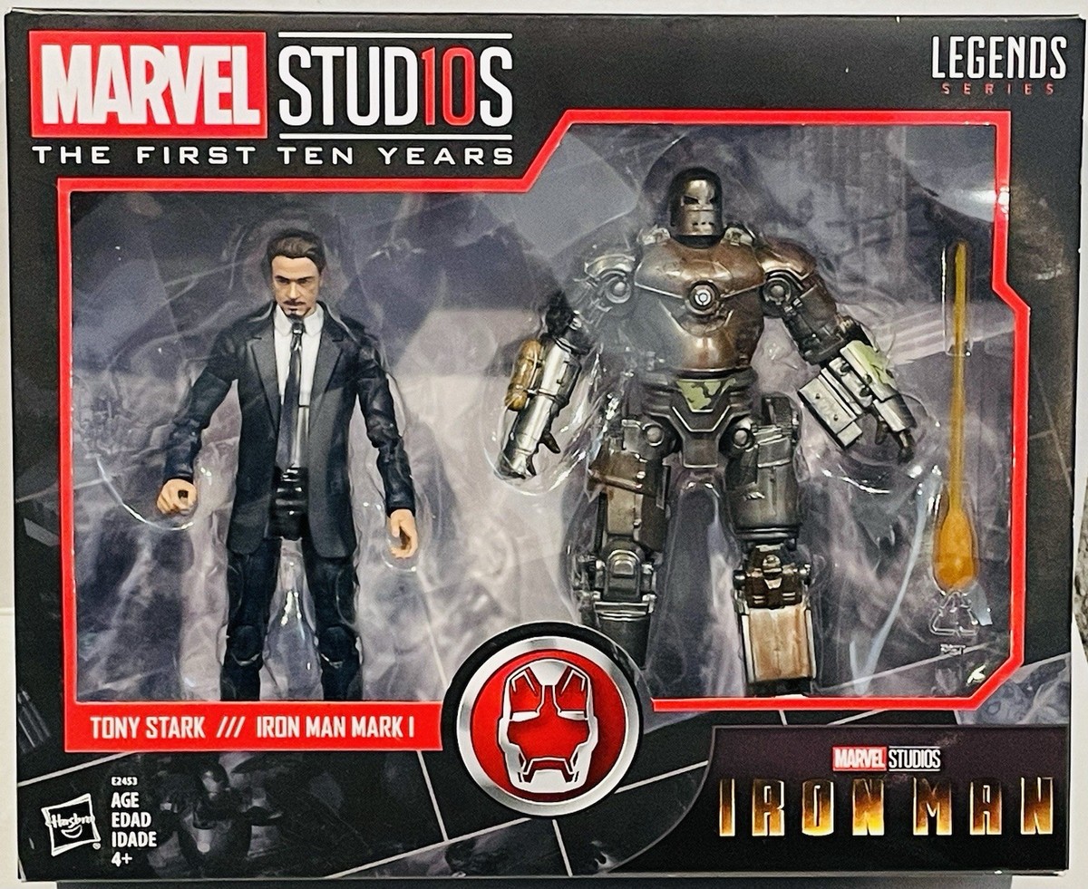 マーベルレジェンド　MARK I & TONY STARK 2pac Amazon.com: Marvel Studios Legends Series Hasbro Tony Stark
