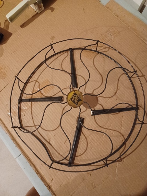 Antique Vintage Lot of Fan  Blades and Cages