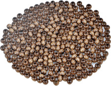 Wood Spacer Loose Wooden Craft Beads Big Hole Beads Assorted for Necklace Bracel