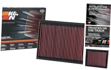  High-Flow Original Lifetime Engine Air Filter: Increase Power & Accerlation, 