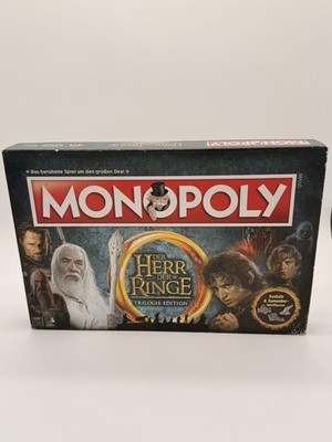 Herr der Ringe - Monopoly - Trilogie-Edition - 2017 - Gebrauchter Zustand