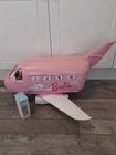 barbie vintage pink passport glamour  vacation jet plane with original trolley