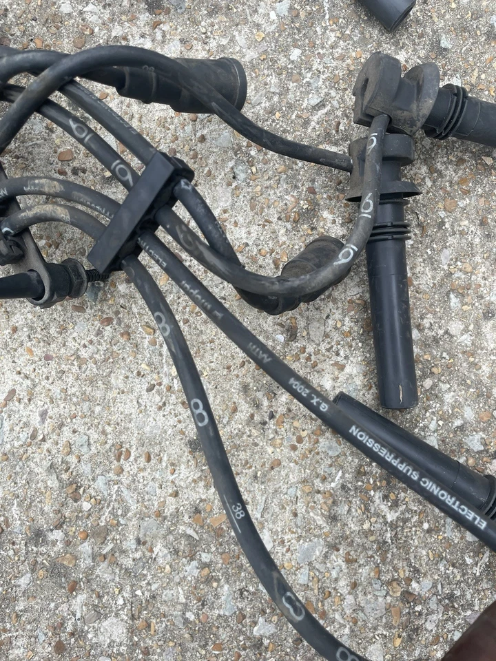 OEM Ignition Cables for 05 Chrysler Jeep Dodge 5.7 Hemi Used - Image 3 of 4