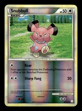 Snubbull 82/123 Common HeartGold & SoulSilver Pokemon Reverse Holo Near Mint