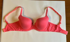 Victoria's Secret Lightly Lined Demi Bra - 32DD - Hot Pink