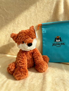 Jellycat Medium FuddleWuddle Fox Soft Stuffed Plush Toy Collectible