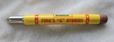 Funk’s “G” Hybrids Bullet Pencil Advertising Pencil