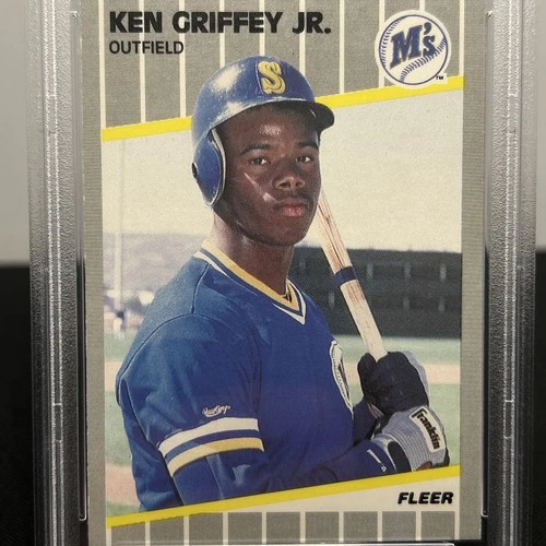 1989 Fleer - Ken Griffey Jr #548 (RC) PSA 9 GOAT HOF
