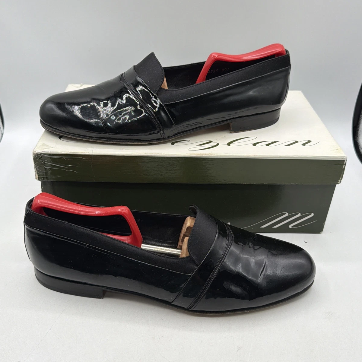 Oxford Mezlan Patent Leather Upper Dress Shoes for Men for 