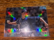 2015 Topps Stadium Club Foilboard Parallel Jake Odorizzi 21/25 Tampa Bay Rays