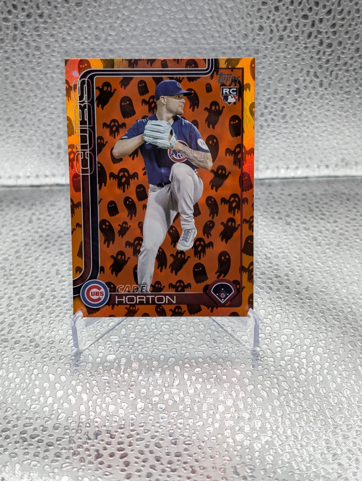 Cade Horton 2025 Topps Update Ghost RC Halloween #US140 Chicago Cubs SP Rookie 