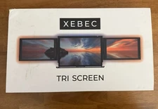 Xebec Tri-Screen Portable Laptop Workstation- 10.1 Inch Screens