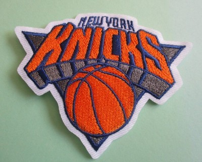 New York Knicks Primary Logo NBA Basketball New Iron-On Patch 3¼''
