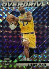2024-25 PANINI MOSIAC OVERDRIVE PRIZM LEBRON JAMES LAKERS #21 NBA CARD