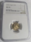 2026 1/10 oz American Gold Eagle Coin BU