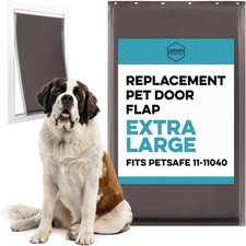 Extra Large Replacement Dog Door Flap Compatible with Petsafe PAC 11-11040, Flex