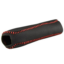 Carbon Fiber Car Leather Handbrake Cover Protective Sleeve Hand Brake Protection Carbon Fiber Car Leather Handbrake Cover Protective Sleeve Hand Brake Protection
