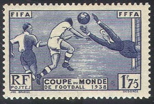 France 1938 Football/Sport/Games/Soccer/World Cup/WC/Footballers 1v (n41189)