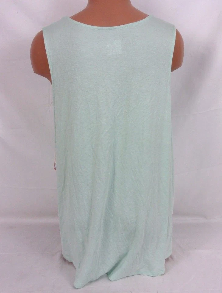 Camiseta sin mangas pijama Gilligan & O'Malley verde esmaltado X-pequeño #522344 337J Foto 3 de 3