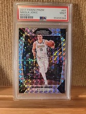 Nikola Jokic 2017 Panini Prizm Mosaic PSA 9
