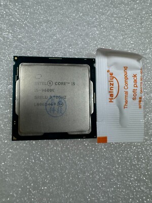 Intel Core i5-9600K 3.7GHz 6Core 9MB LGA 1151 SRG11 CPU Processor