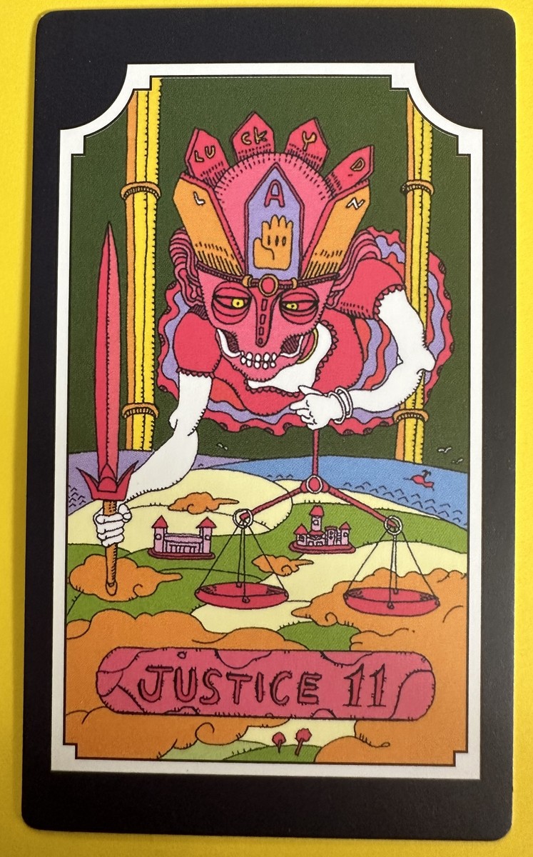 JUSTICE JOJO's Bizarre Adventure Stardust Crusaders Tarot Card