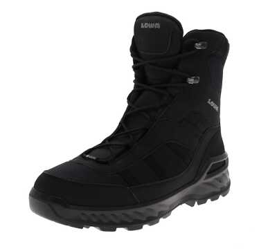 Lowa Herren Winterstiefel Trident III GTX wasserdichter Freizeitstiefel Schwarz