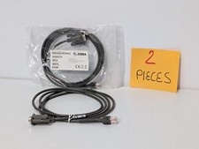  2 Zebra CBA-R08-S07ZBR DB-9 RJ-45 RS232 Nixdorf 5V Data Transfer Cable Cord