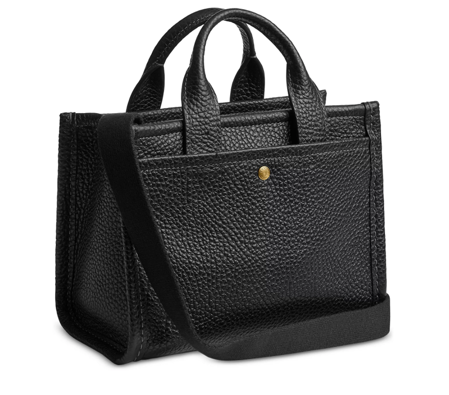 🌺🌹 Coach Mini Leather Cargo Tote Bag 20 brass/black | eBay