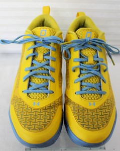 light blue athletic shoes