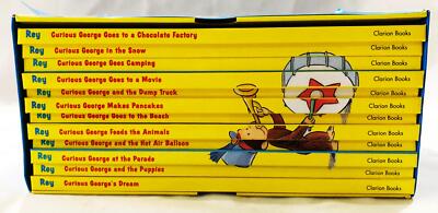 New CURIOUS GEORGE LIBRARY Set of 12 HC Classic Picture Books