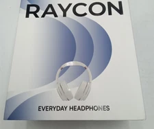Raycon Everyday White Rose Gold Wireless Bluetooth Over The Ear Headphones