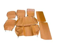 SET DE FORROS DE ASIENTOS Y PAÑOS DE PUERTA, FIAT 126 (POLSKI-Set of seat covers