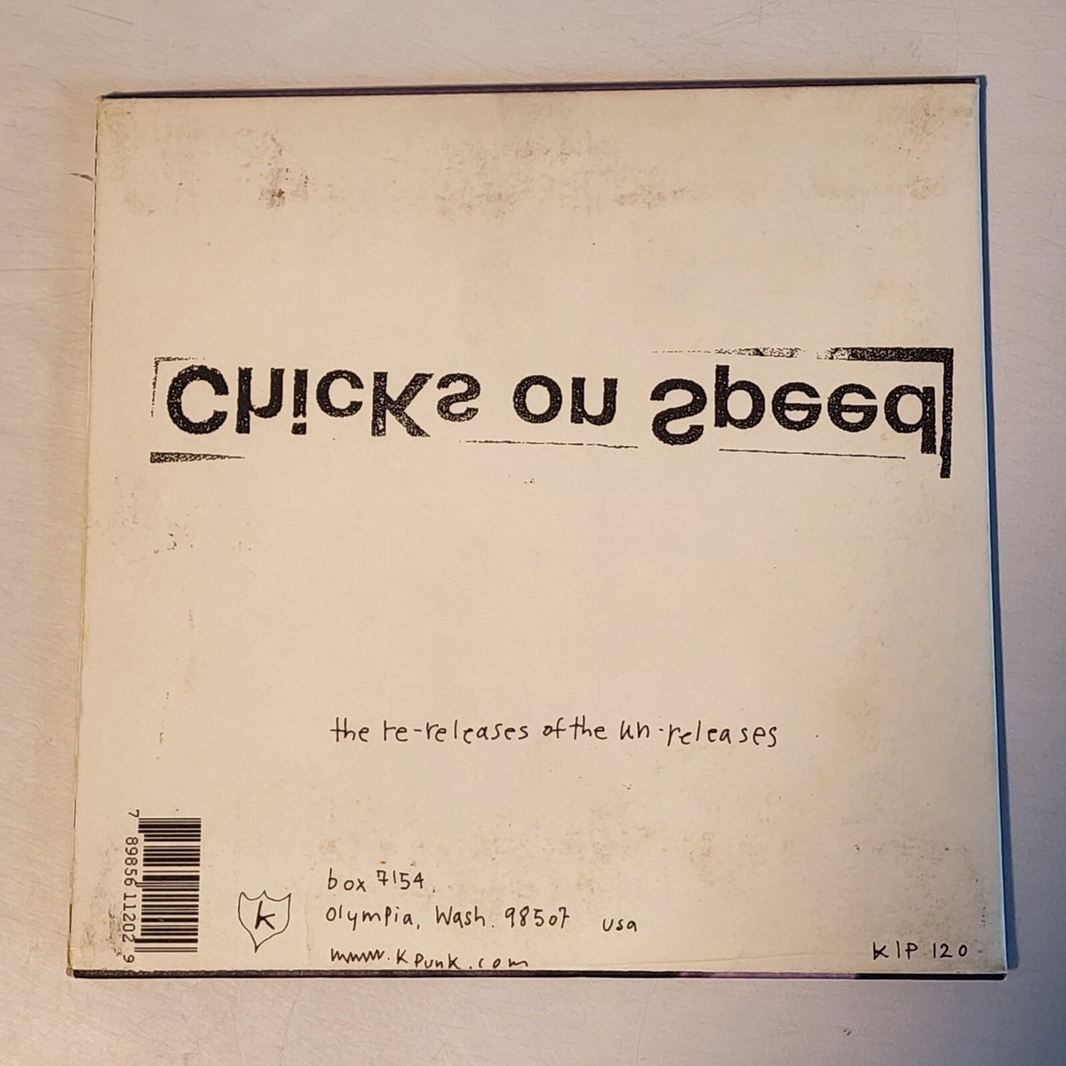 Releases of the Unreleases by Chicks on Speed (CD, 2000) K-Punk