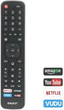 Replace Remote Control EN2A27 for Hisense TV 55H6B 50H7GB 55H5C 50CU6000 50H6C