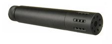 5.56 .223 Aluminum 1/2X28 Slip Over Linear Comp Tube + Muzzle Brake/Protector