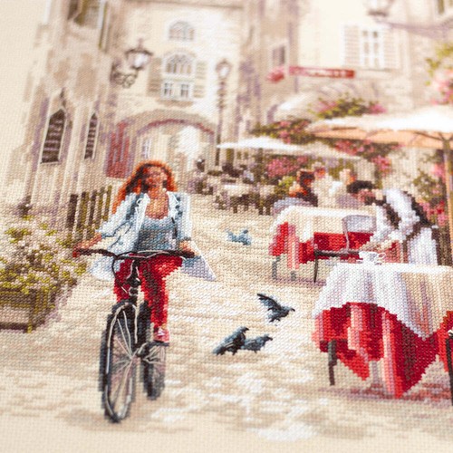 Magic Needle Counted Cross-Stitch Kit Morning Vibes 250-333 - Picture 9 of 11