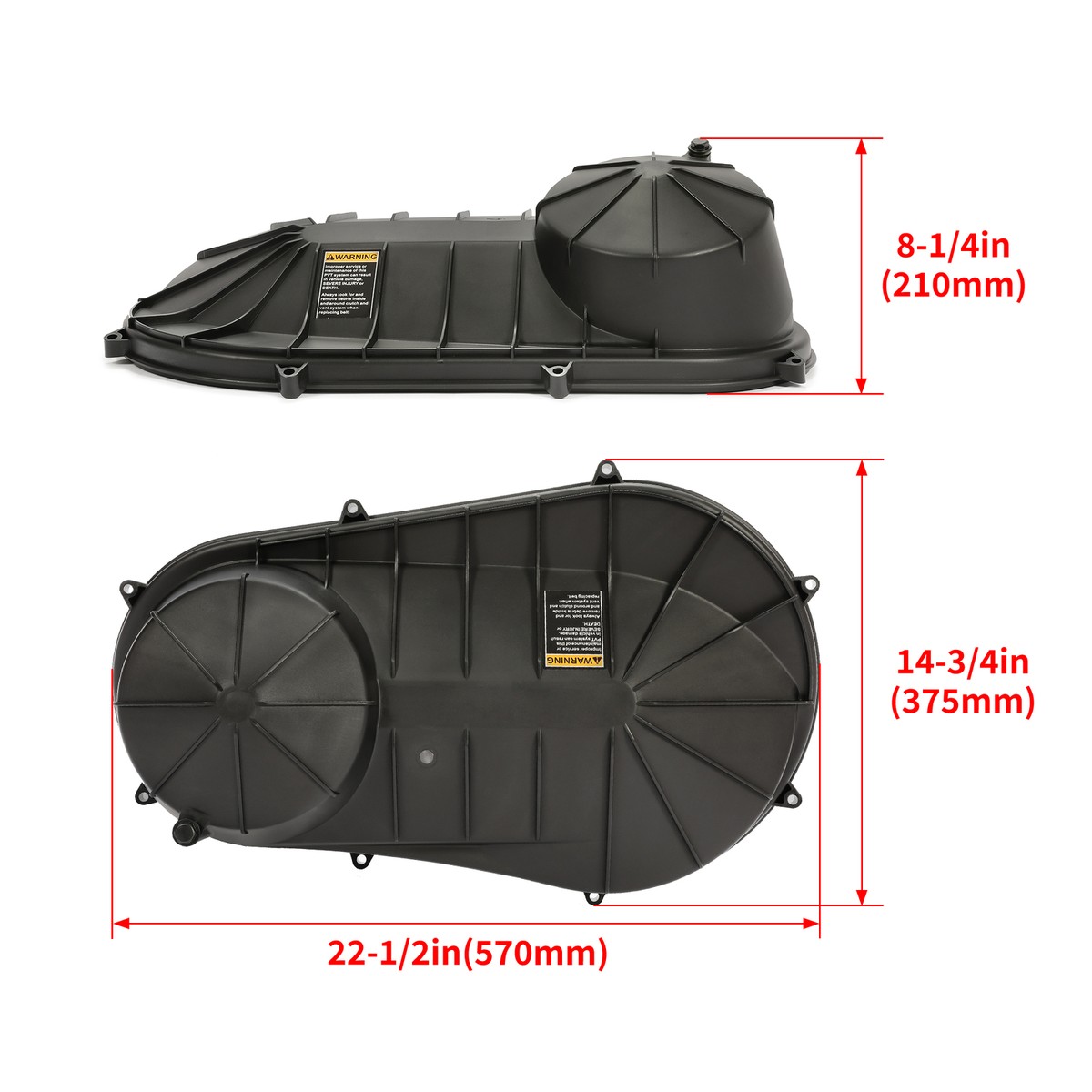 For 11-14 POLARIS RZR 900 XP & 4 CVT NEW OUTER CLUTCH COVER